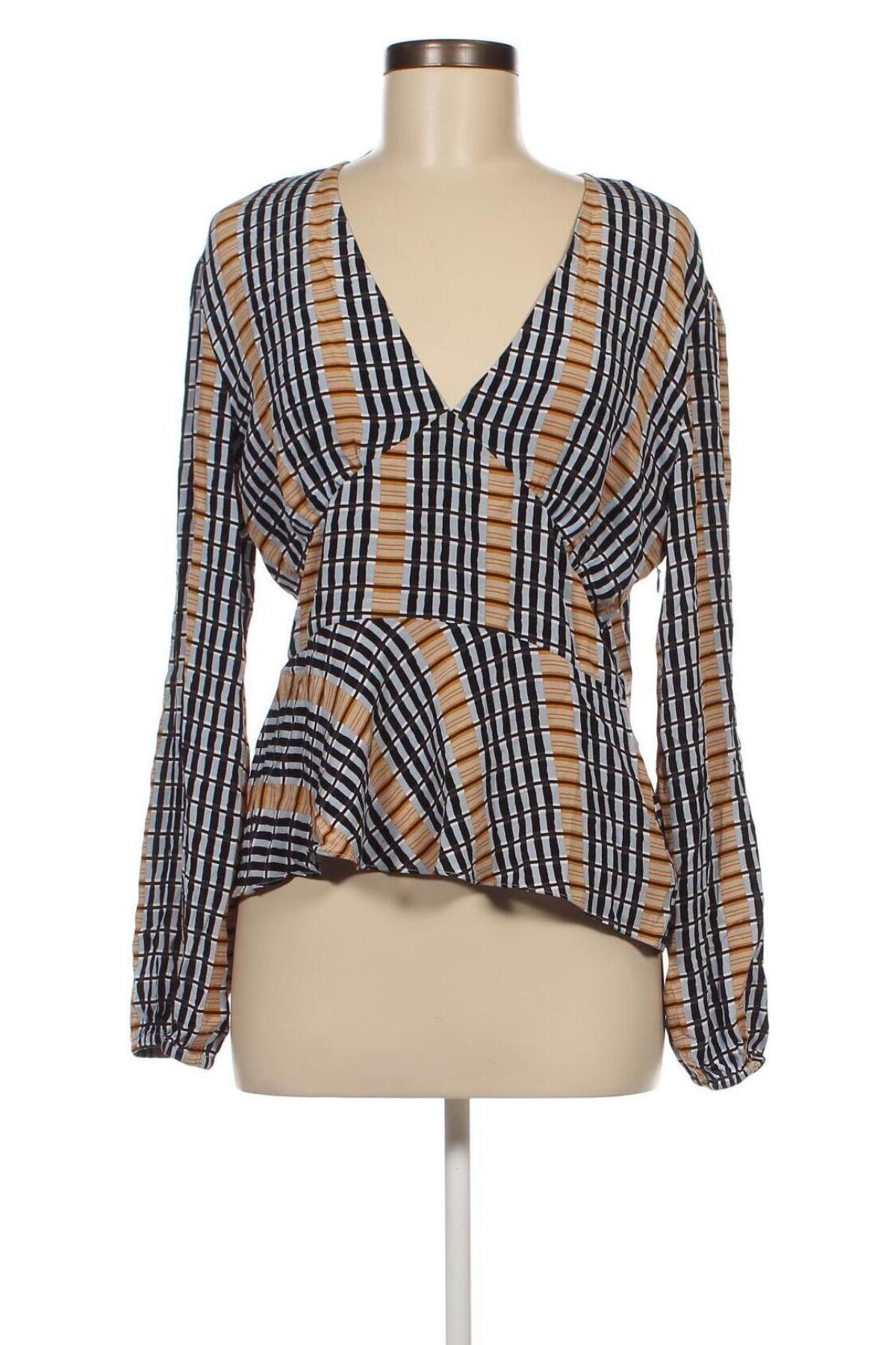 Γυναικεία μπλούζα Samsoe & Samsoe, Μέγεθος XL, Χρώμα Πολύχρωμο, Τιμή 11,88 €