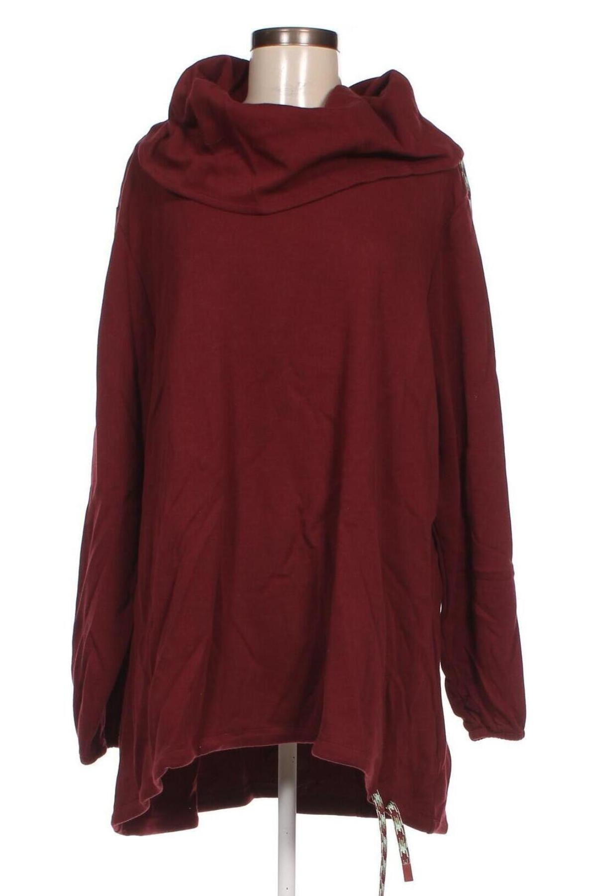 Дамска блуза Sheego, Размер 3XL, Цвят Червен, Цена 62,37 лв.