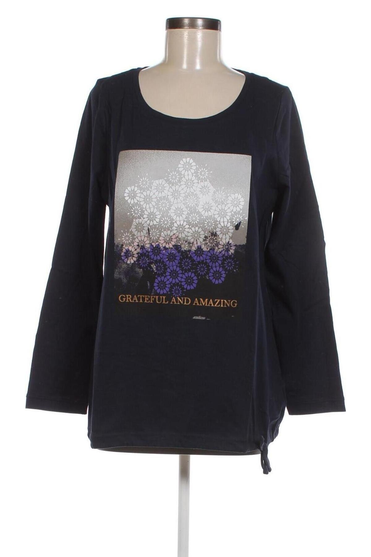 Damen Shirt Sheego, Größe M, Farbe Blau, Preis 13,89 €