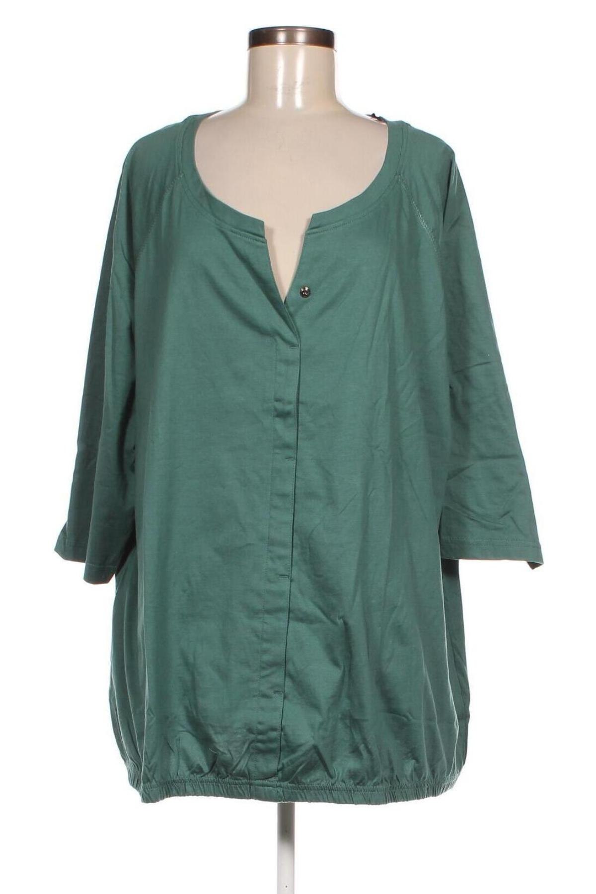 Damen Shirt Sheego, Größe 4XL, Farbe Grün, Preis 13,89 €