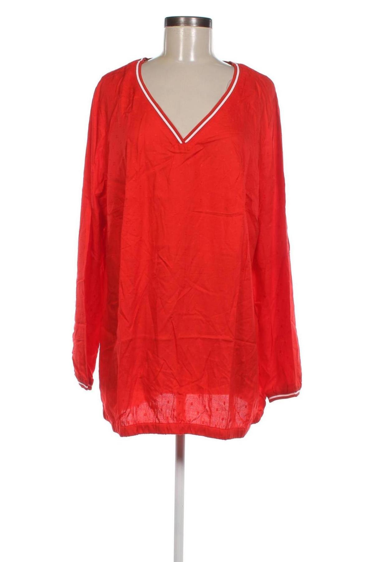 Γυναικεία μπλούζα Sheego, Μέγεθος XXL, Χρώμα Κόκκινο, Τιμή 22,62 €