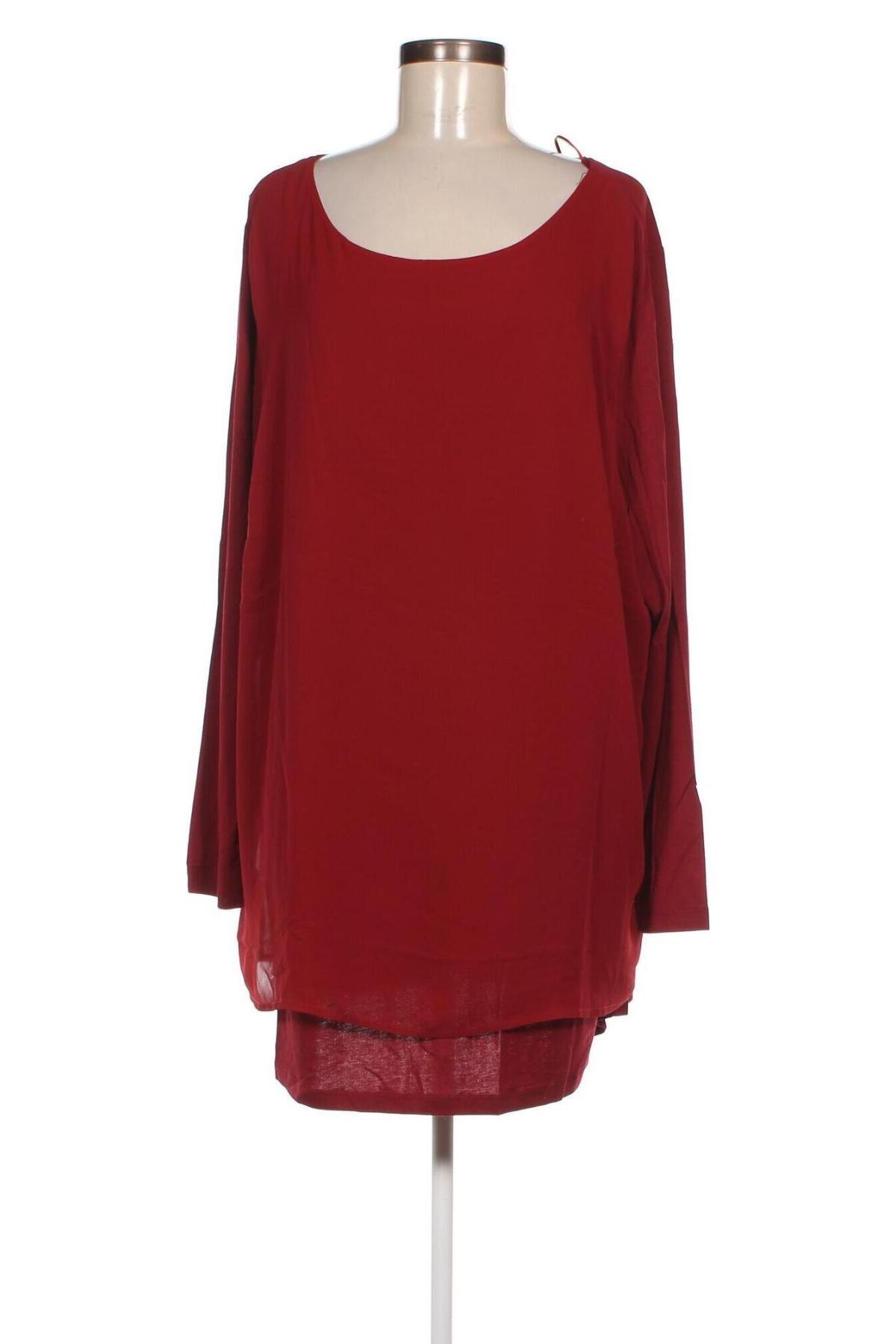 Дамска блуза Sheego, Размер 3XL, Цвят Червен, Цена 77,00 лв.