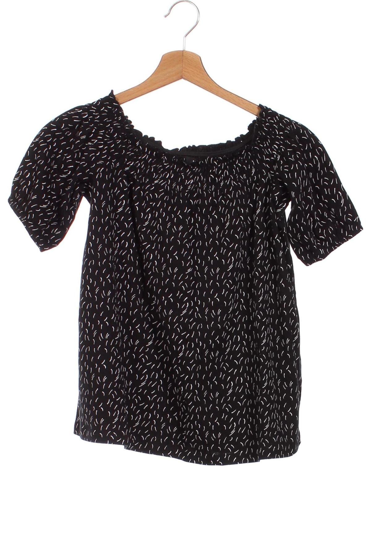 Дамска блуза Sinsay, Размер XS, Цвят Черен, Цена 15,81 лв.