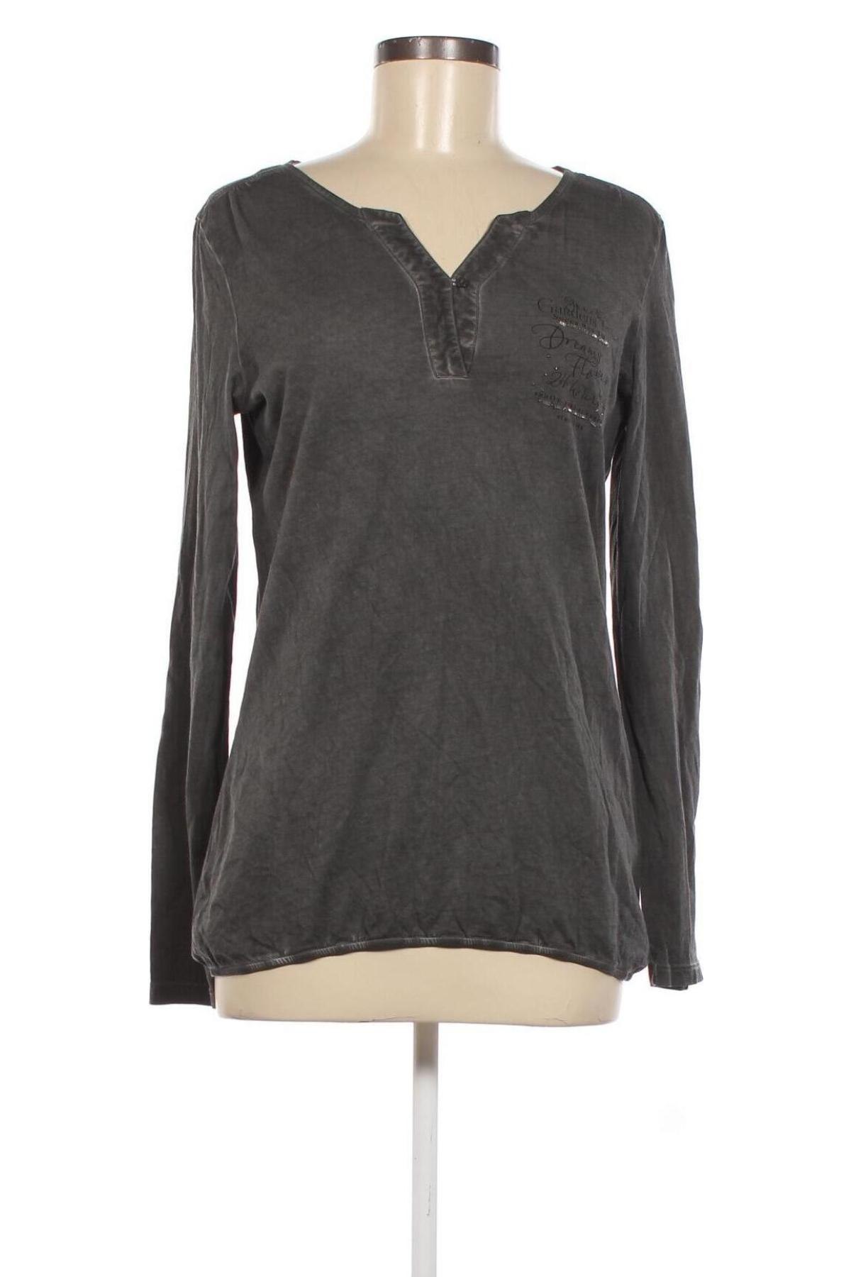 Γυναικεία μπλούζα Soccx, Μέγεθος M, Χρώμα Γκρί, Τιμή 15,14 €