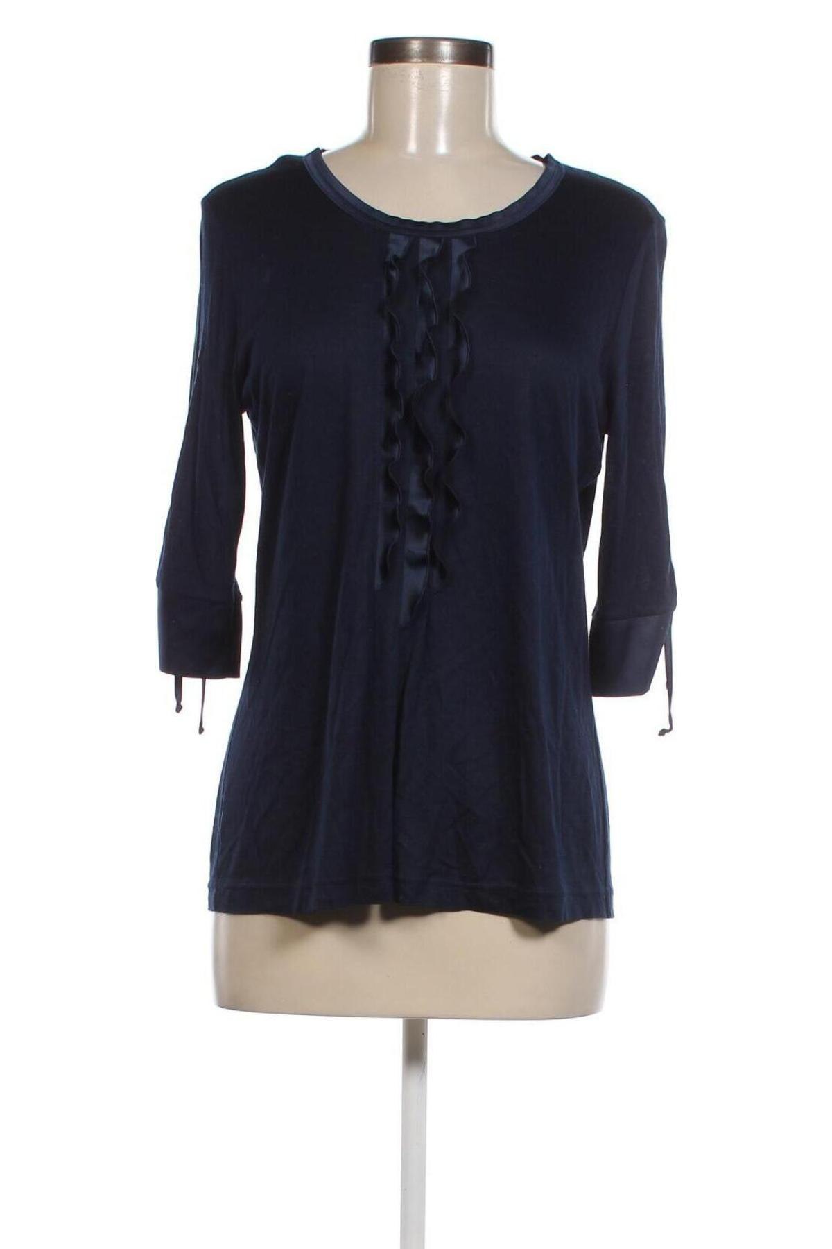 Damen Shirt Sommermann, Größe M, Farbe Blau, Preis 3,55 €