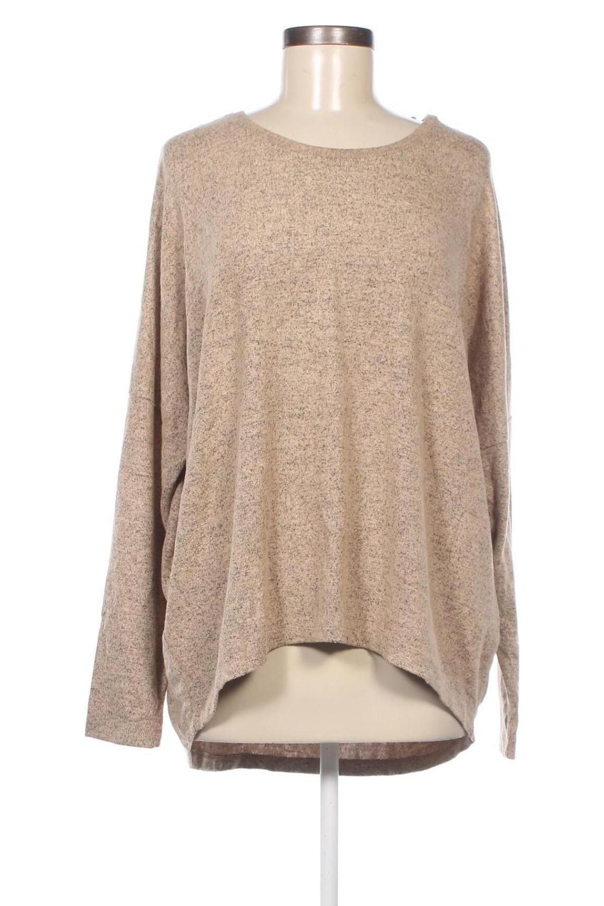 Γυναικεία μπλούζα Soya Concept, Μέγεθος XL, Χρώμα  Μπέζ, Τιμή 11,36 €
