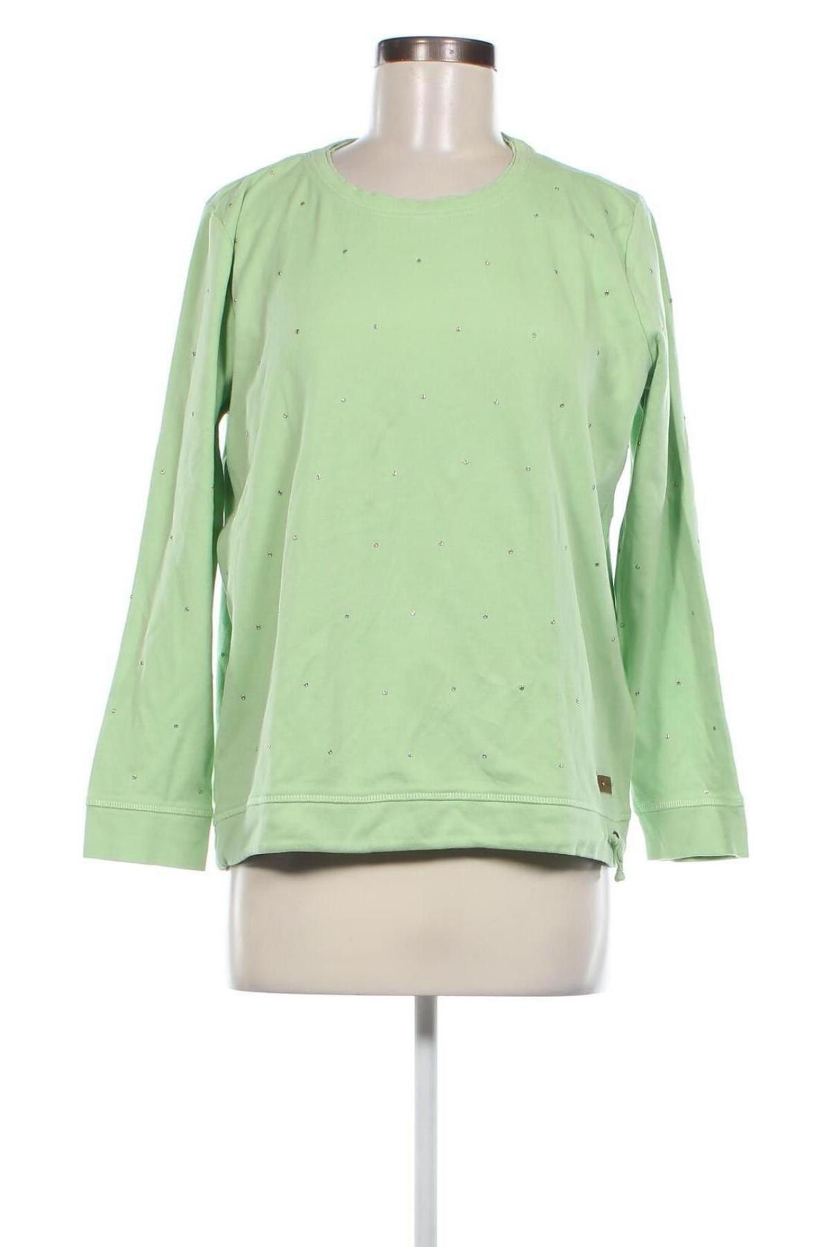 Дамска блуза S'questo, Размер M, Цвят Зелен, Цена 6,65 лв.