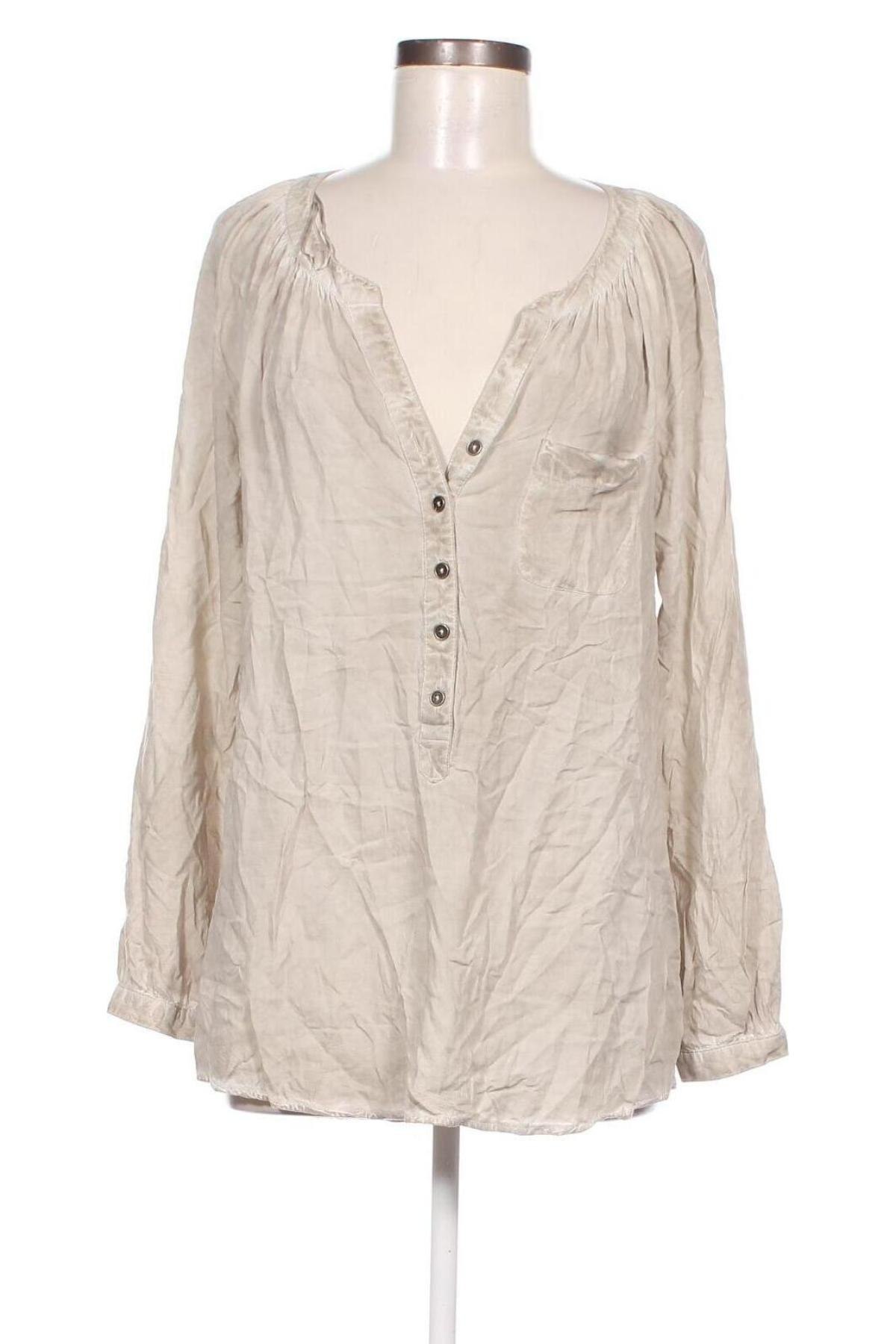 Дамска блуза Street One, Размер M, Цвят Бежов, Цена 11,90 лв.