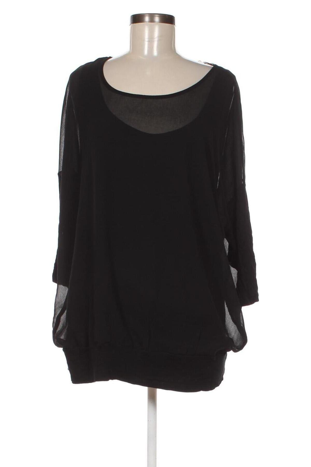 Γυναικεία μπλούζα Street One, Μέγεθος XL, Χρώμα Μαύρο, Τιμή 17,00 €