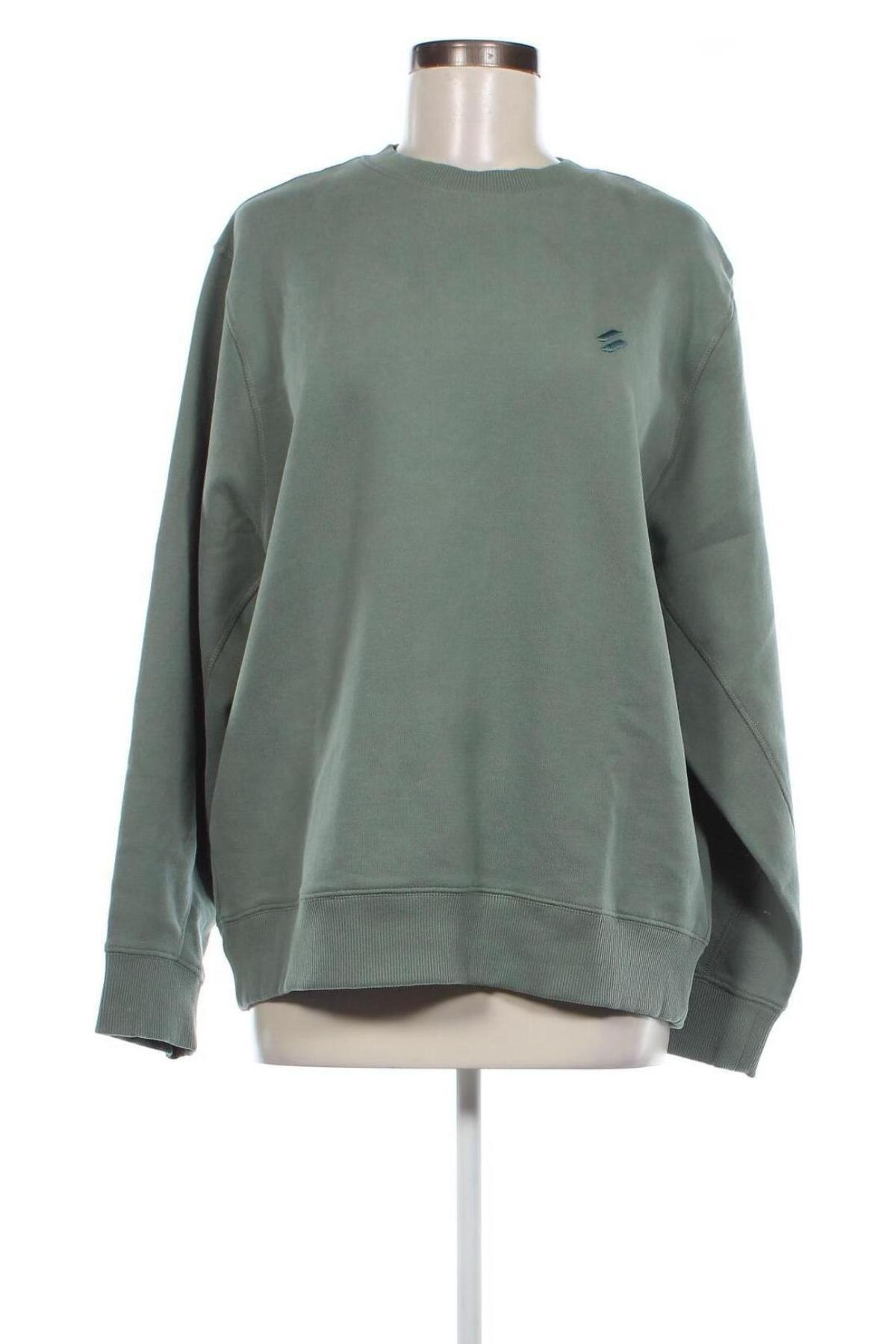Γυναικεία μπλούζα Superdry, Μέγεθος S, Χρώμα Πράσινο, Τιμή 19,48 €