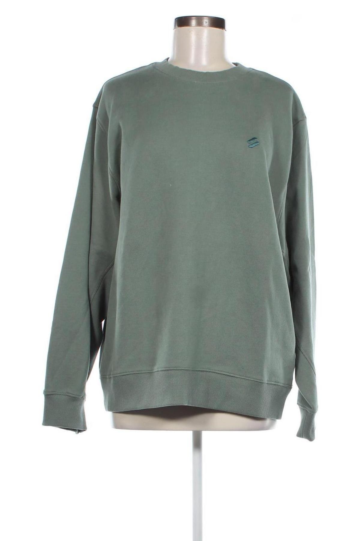 Γυναικεία μπλούζα Superdry, Μέγεθος M, Χρώμα Πράσινο, Τιμή 19,48 €