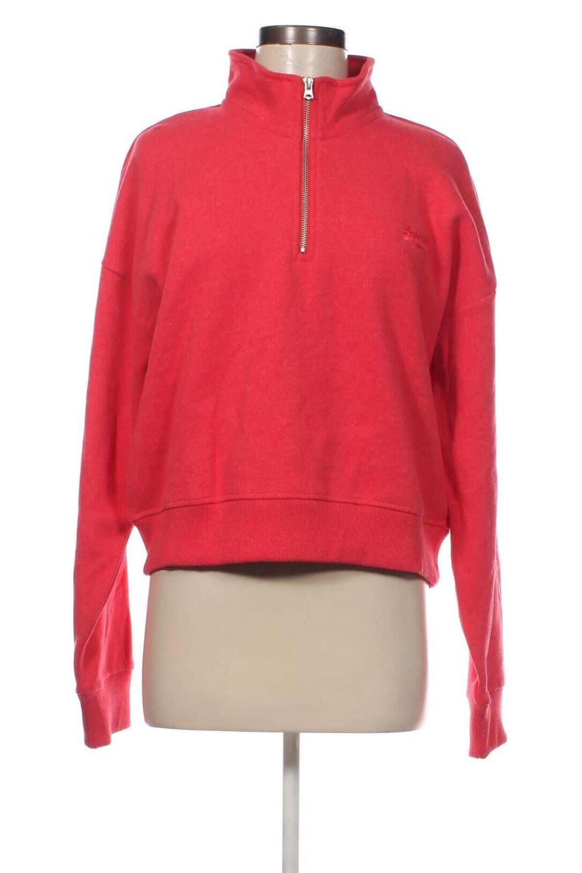 Γυναικεία μπλούζα Superdry, Μέγεθος L, Χρώμα Κόκκινο, Τιμή 29,22 €
