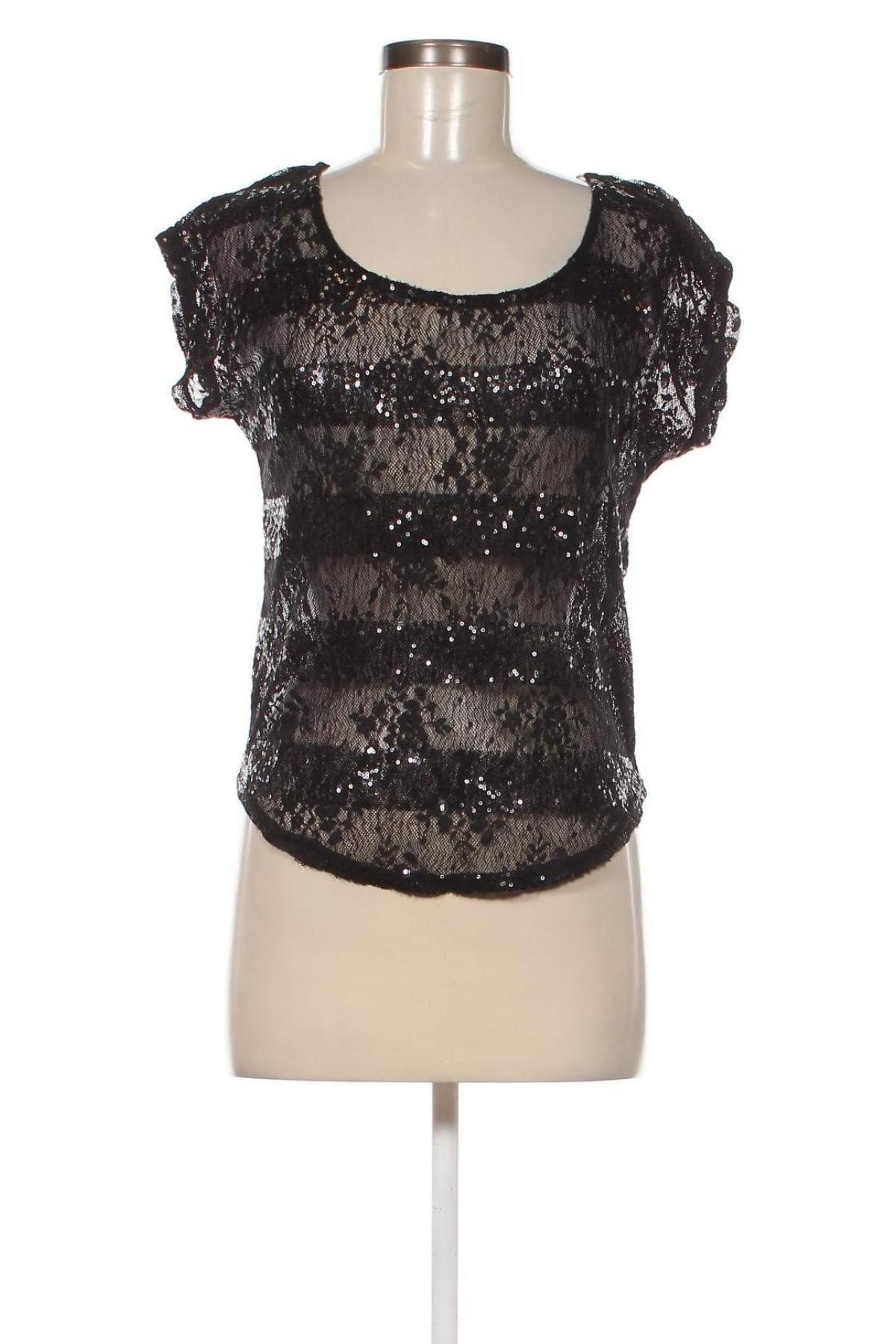 Дамска блуза Tally Weijl, Размер S, Цвят Черен, Цена 10,26 лв.