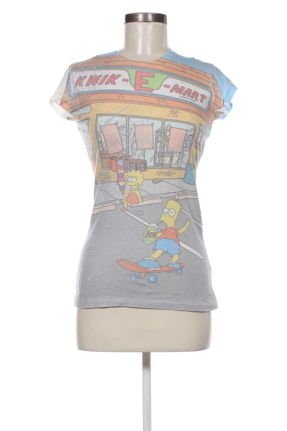 Γυναικεία μπλούζα The Simpsons, Μέγεθος M, Χρώμα Πολύχρωμο, Τιμή 3,64 €