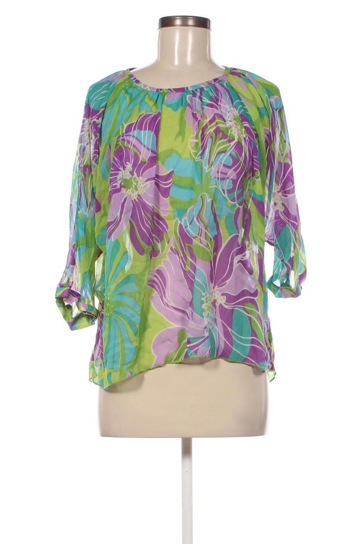Дамска блуза Think Positive, Размер S, Цвят Многоцветен, Цена 24,10 лв.