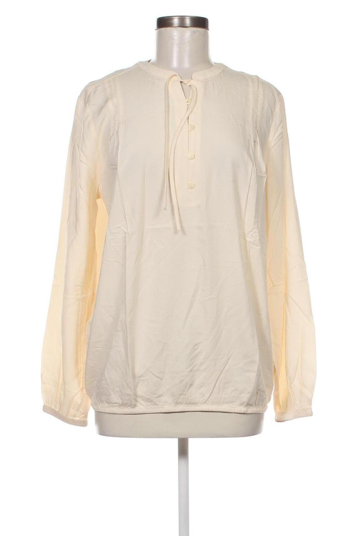 Γυναικεία μπλούζα Tom Tailor, Μέγεθος M, Χρώμα Εκρού, Τιμή 15,88 €