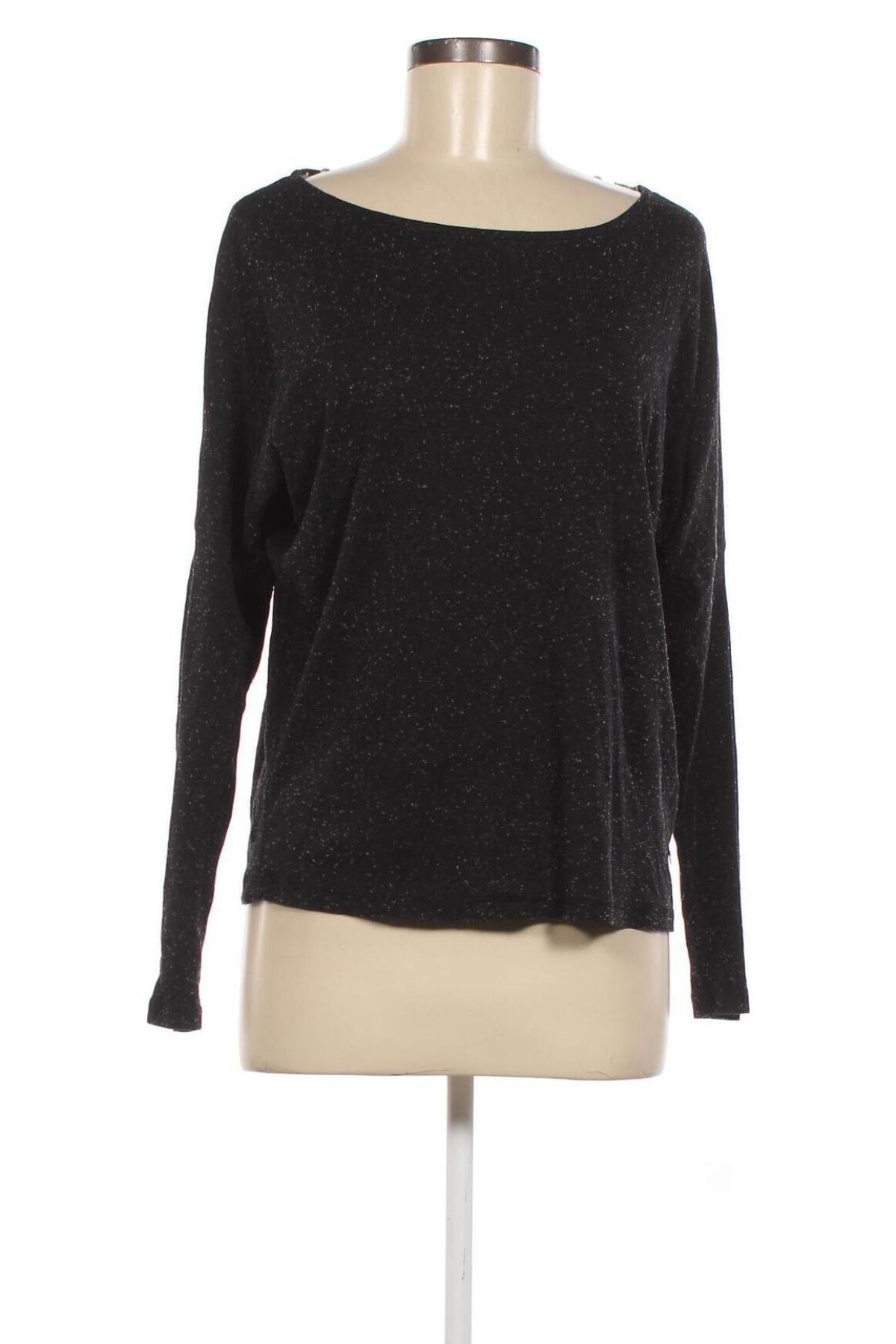 Γυναικεία μπλούζα Tom Tailor, Μέγεθος M, Χρώμα Μαύρο, Τιμή 3,15 €