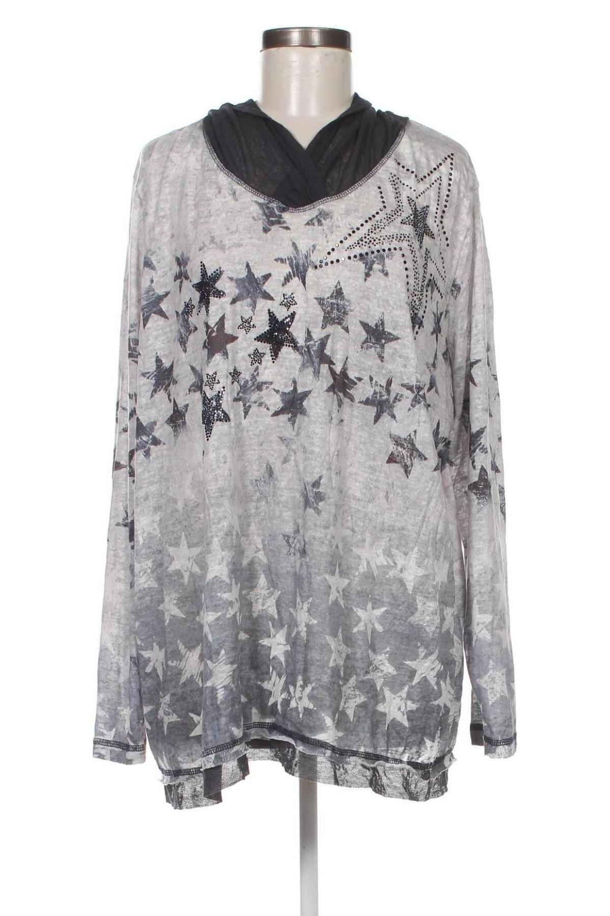 Γυναικεία μπλούζα Tredy, Μέγεθος XXL, Χρώμα Γκρί, Τιμή 11,75 €