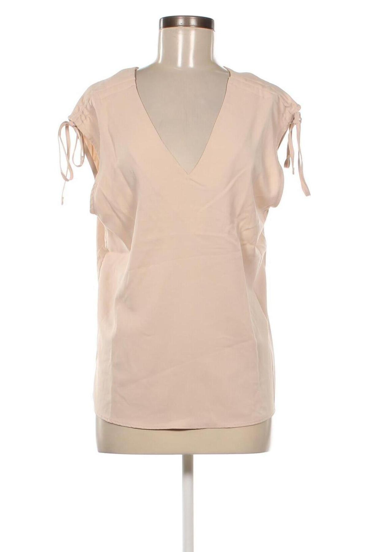 Дамска блуза Trendyol, Размер L, Цвят Бежов, Цена 23,10 лв.