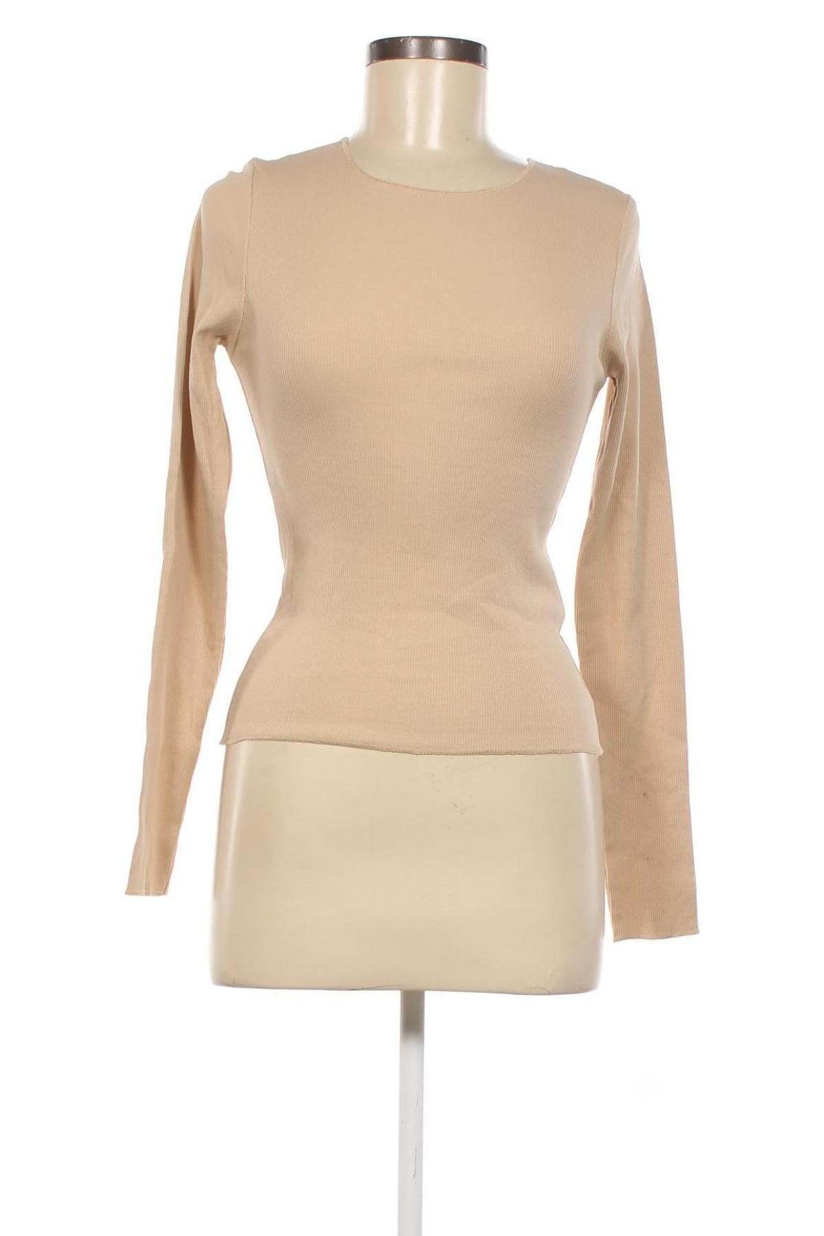 Γυναικεία μπλούζα Trendyol, Μέγεθος M, Χρώμα  Μπέζ, Τιμή 39,69 €