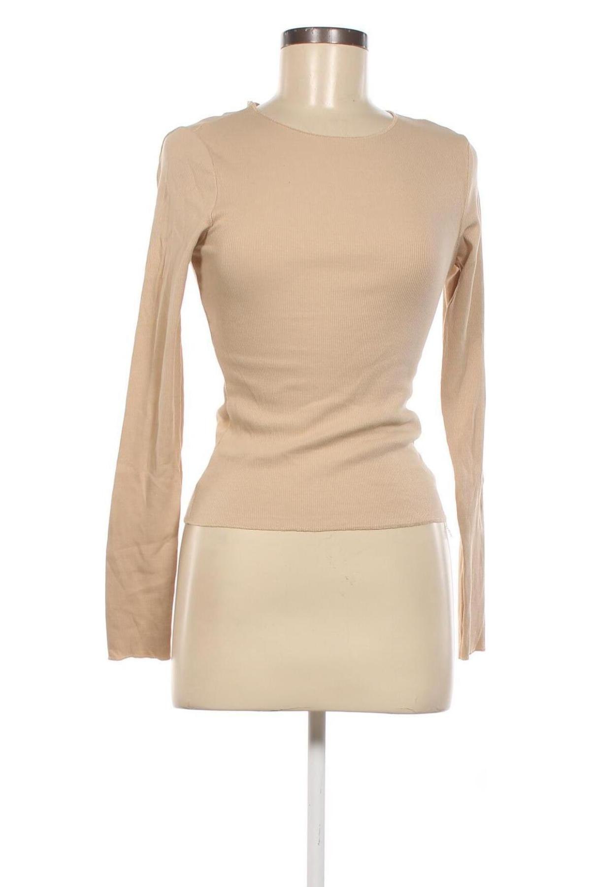Γυναικεία μπλούζα Trendyol, Μέγεθος M, Χρώμα  Μπέζ, Τιμή 13,89 €