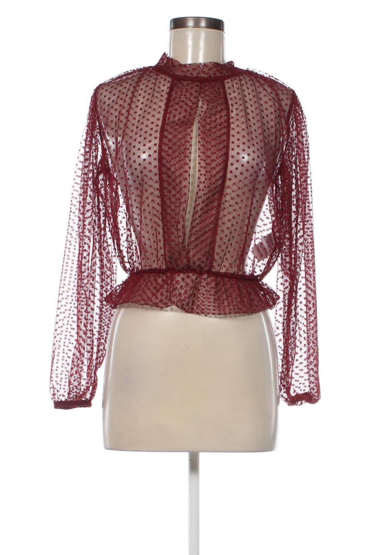 Γυναικεία μπλούζα Trendyol, Μέγεθος XS, Χρώμα Κόκκινο, Τιμή 11,91 €