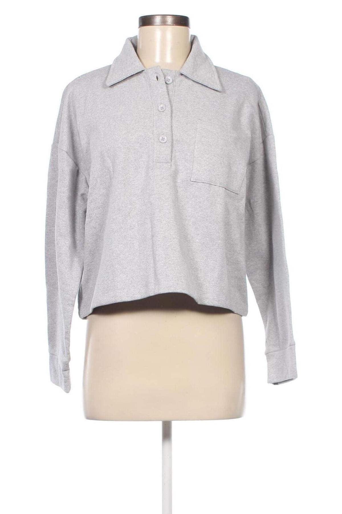 Дамска блуза Trendyol, Размер M, Цвят Сив, Цена 26,95 лв.