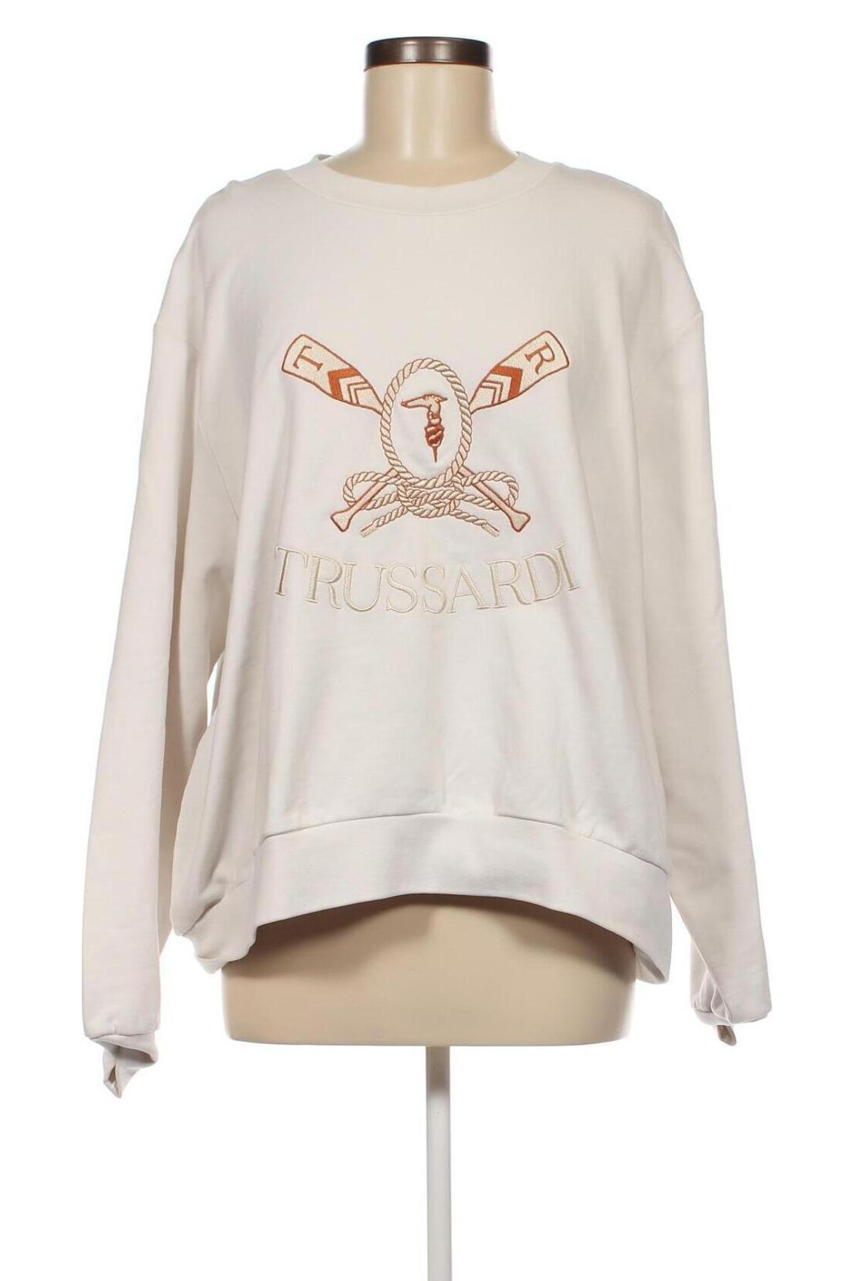 Γυναικεία μπλούζα Trussardi, Μέγεθος XL, Χρώμα Λευκό, Τιμή 68,88 €