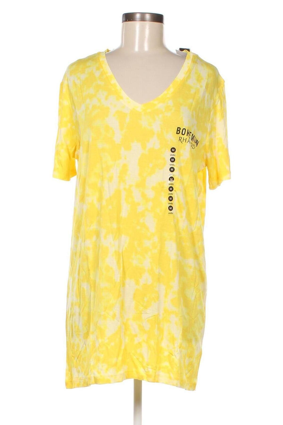 Γυναικεία μπλούζα Undiz, Μέγεθος M, Χρώμα Κίτρινο, Τιμή 8,33 €