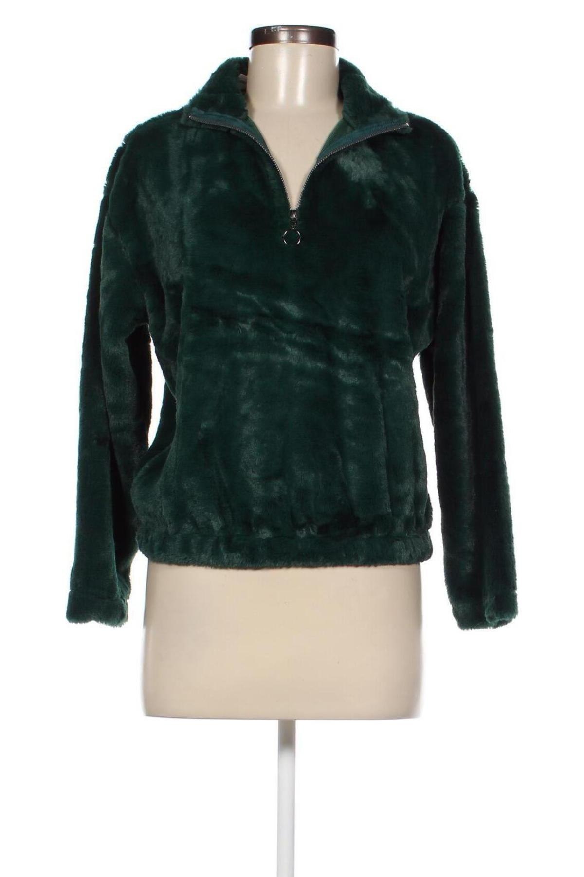 Дамска блуза Undiz, Размер XS, Цвят Зелен, Цена 36,19 лв.