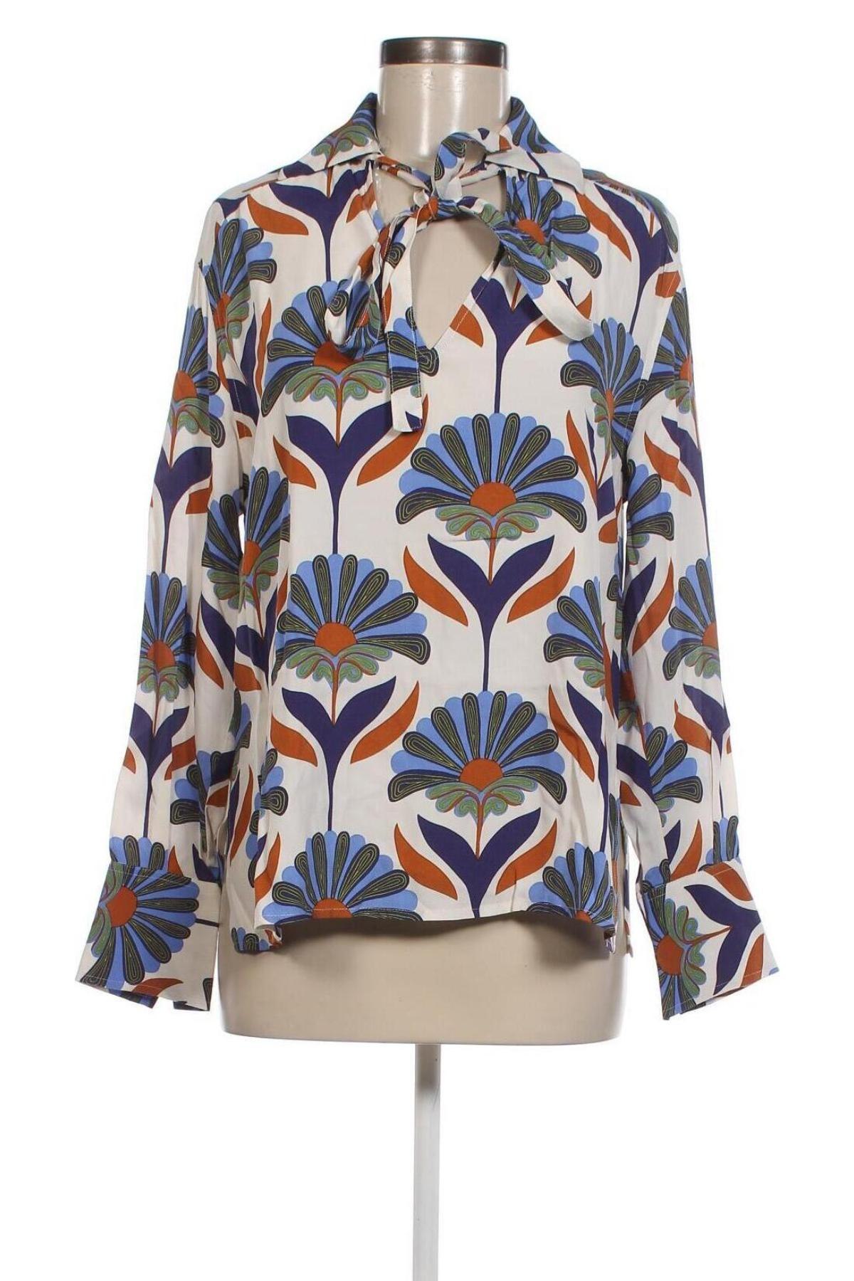 Дамска блуза United Colors Of Benetton, Размер XS, Цвят Многоцветен, Цена 77,00 лв.