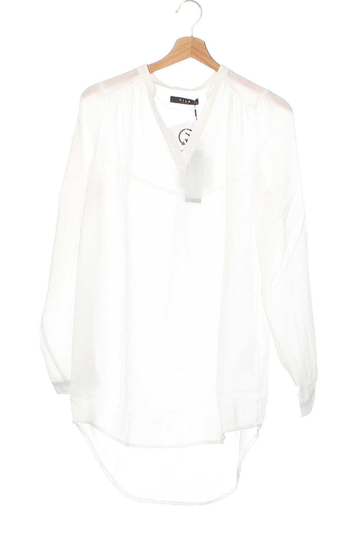 Γυναικεία μπλούζα VILA, Μέγεθος XS, Χρώμα Λευκό, Τιμή 13,14 €