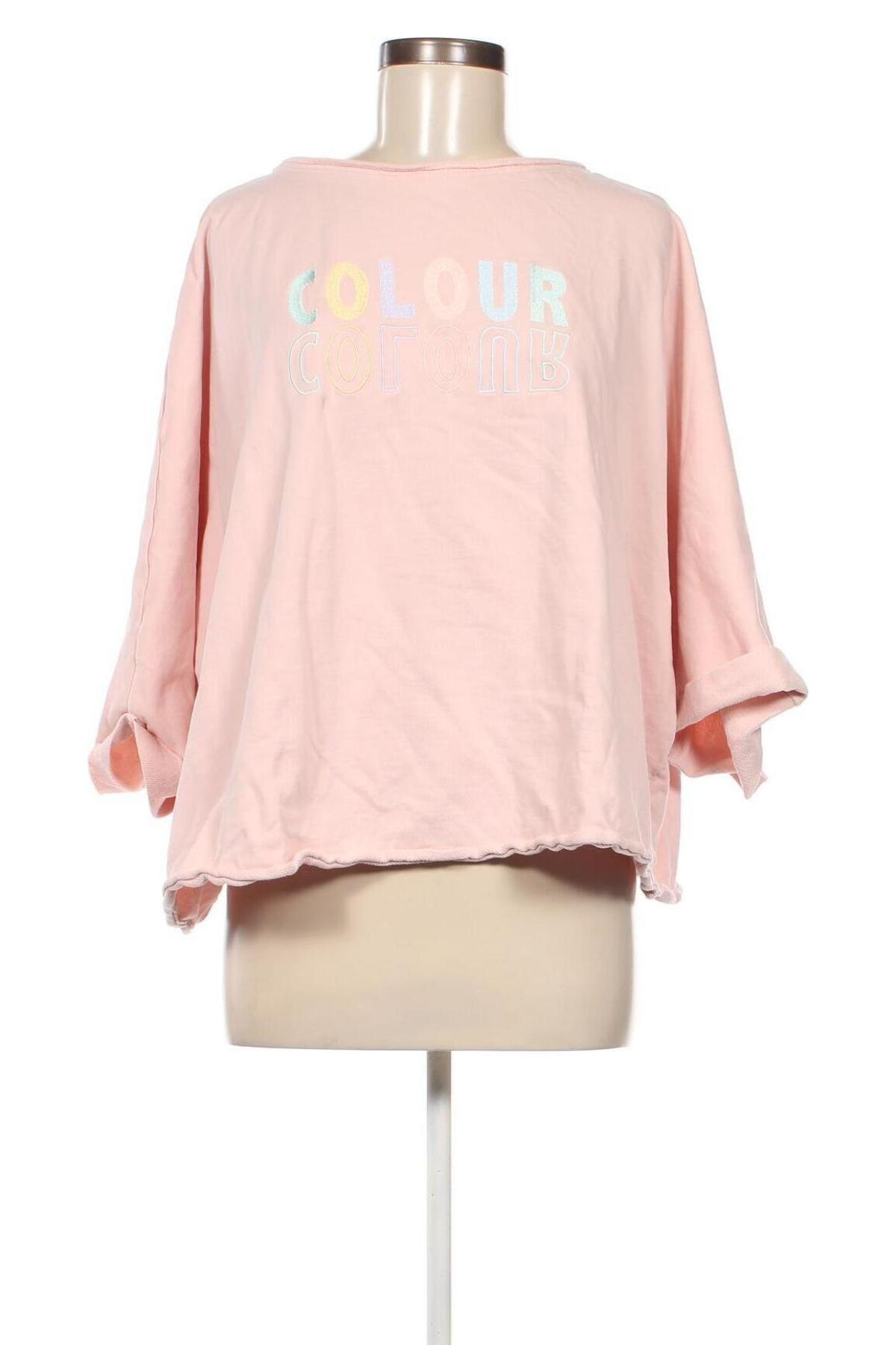 Дамска блуза Women by Tchibo, Размер 4XL, Цвят Розов, Цена 10,83 лв.