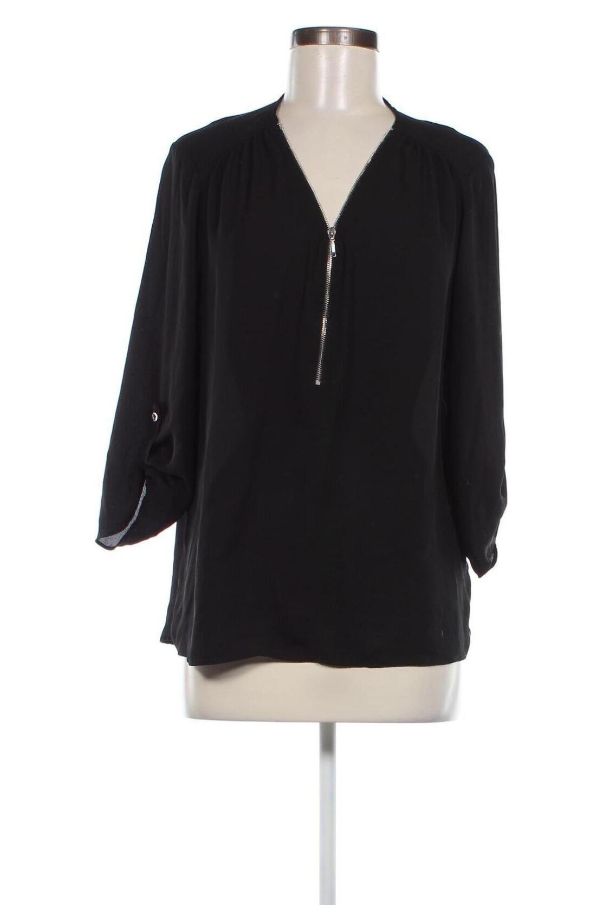 Γυναικεία μπλούζα Yessica, Μέγεθος M, Χρώμα Μαύρο, Τιμή 3,64 €