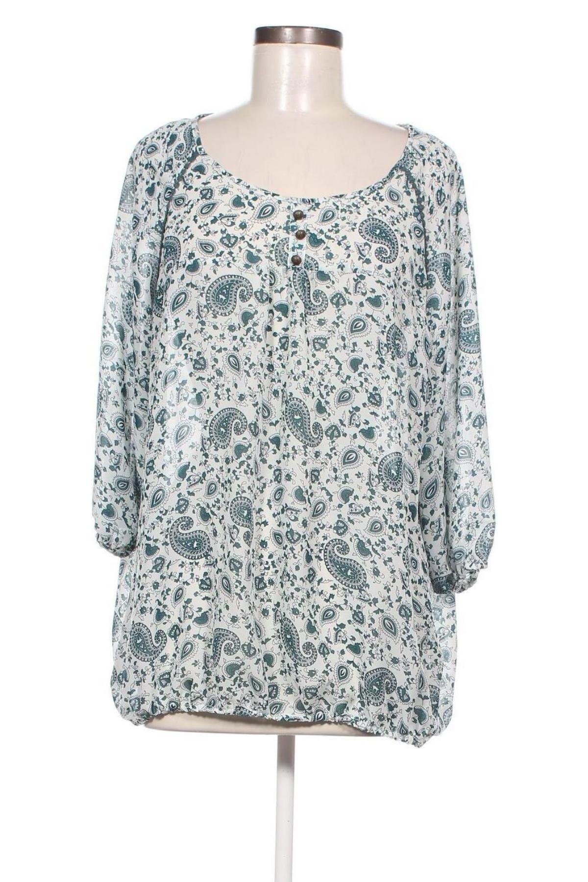 Γυναικεία μπλούζα Yessica, Μέγεθος L, Χρώμα Πολύχρωμο, Τιμή 3,53 €