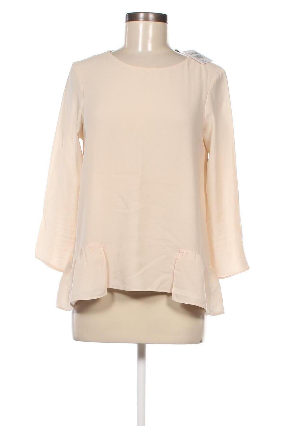 Γυναικεία μπλούζα Zara, Μέγεθος S, Χρώμα  Μπέζ, Τιμή 4,14 €