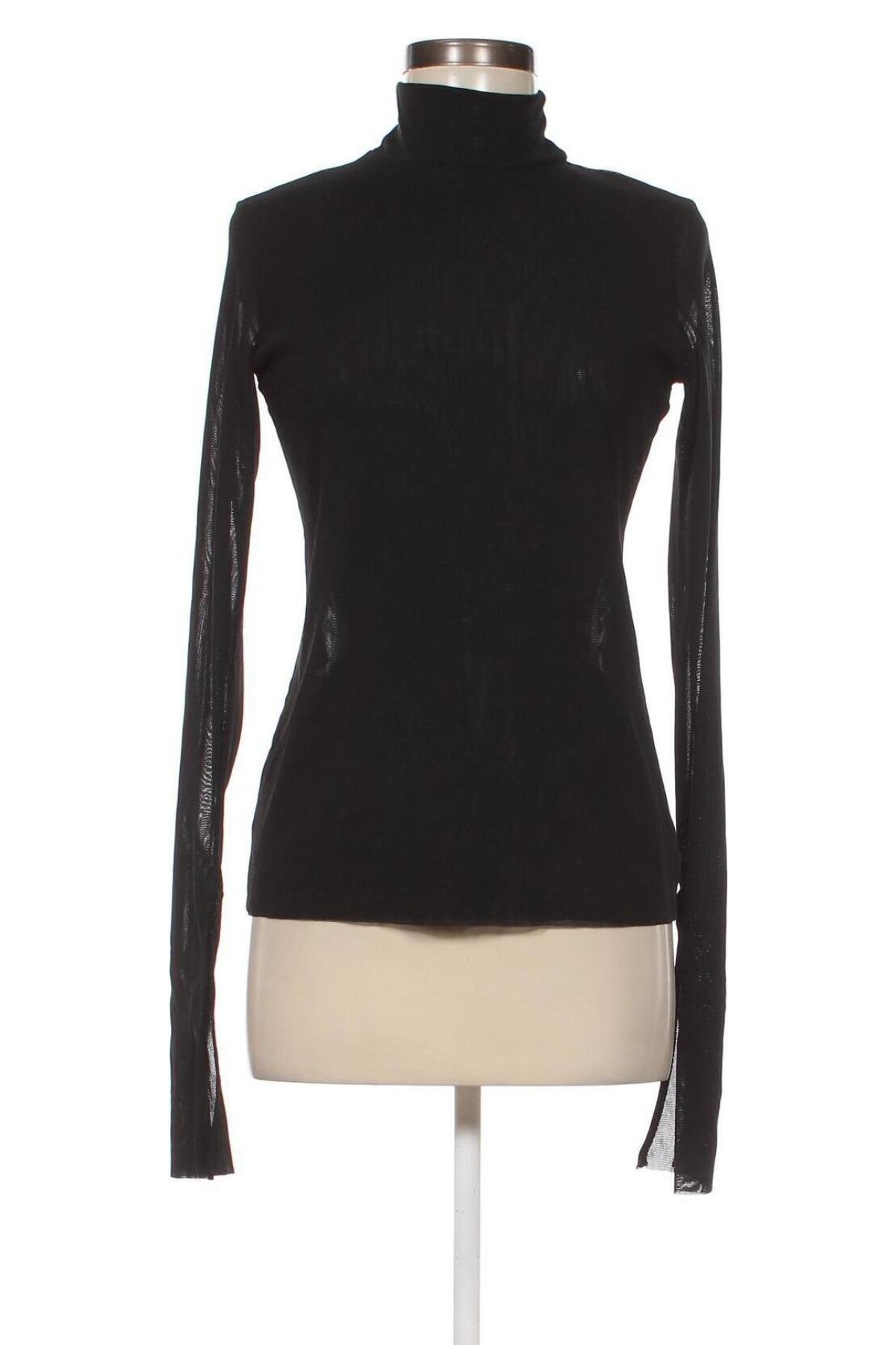 Дамска блуза Zara, Размер L, Цвят Черен, Цена 15,42 лв.
