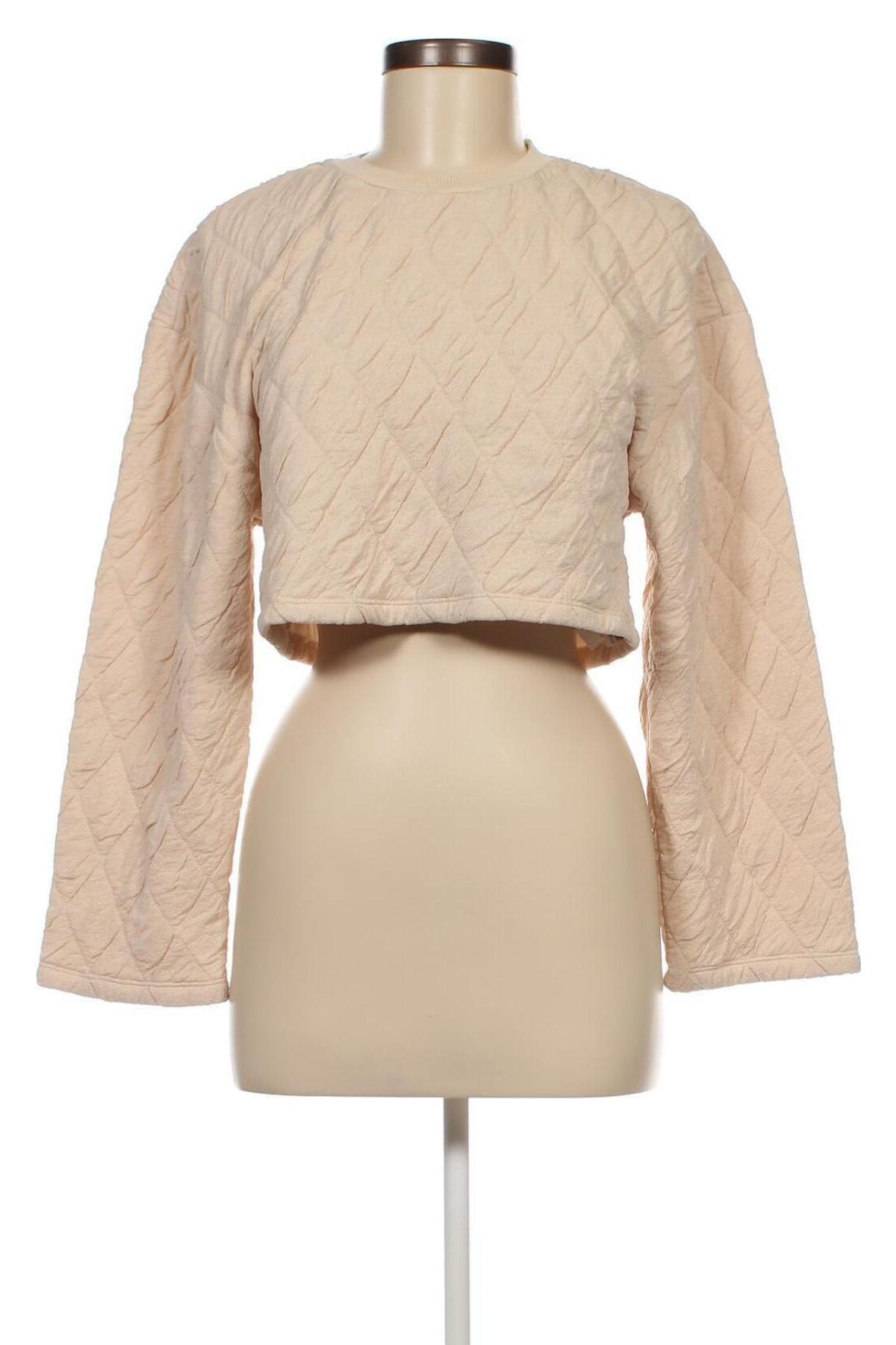Γυναικεία μπλούζα Zara, Μέγεθος S, Χρώμα  Μπέζ, Τιμή 2,51 €