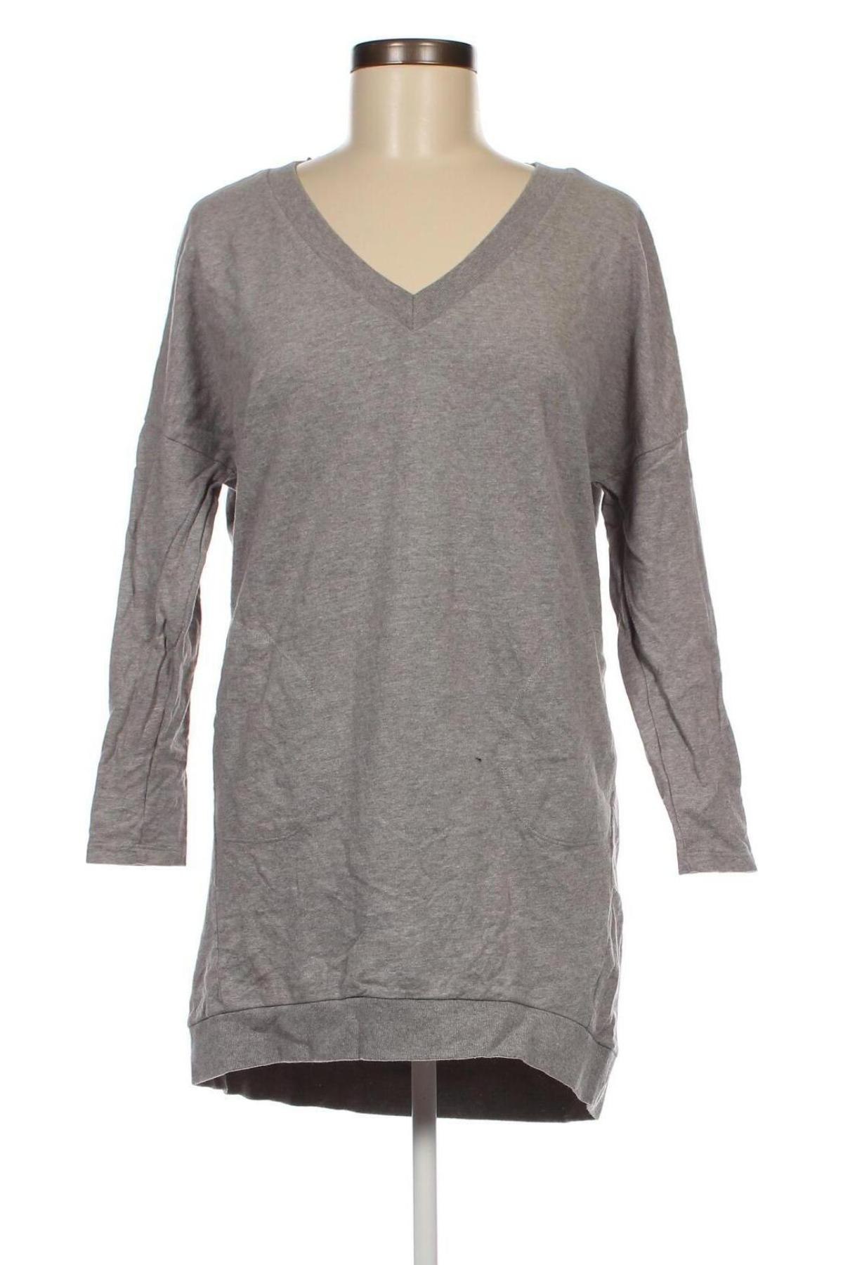 Дамска блуза Zara, Размер M, Цвят Сив, Цена 4,05 лв.