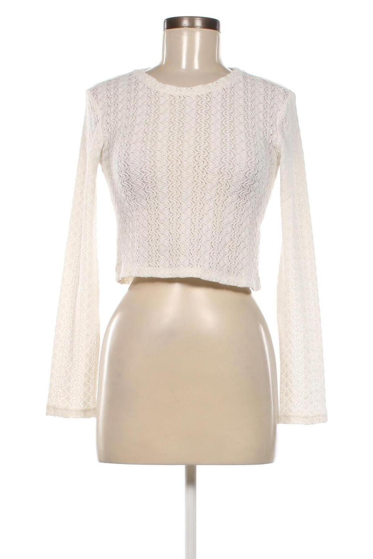 Дамска блуза Zara Trafaluc, Размер S, Цвят Бял, Цена 12,15 лв.