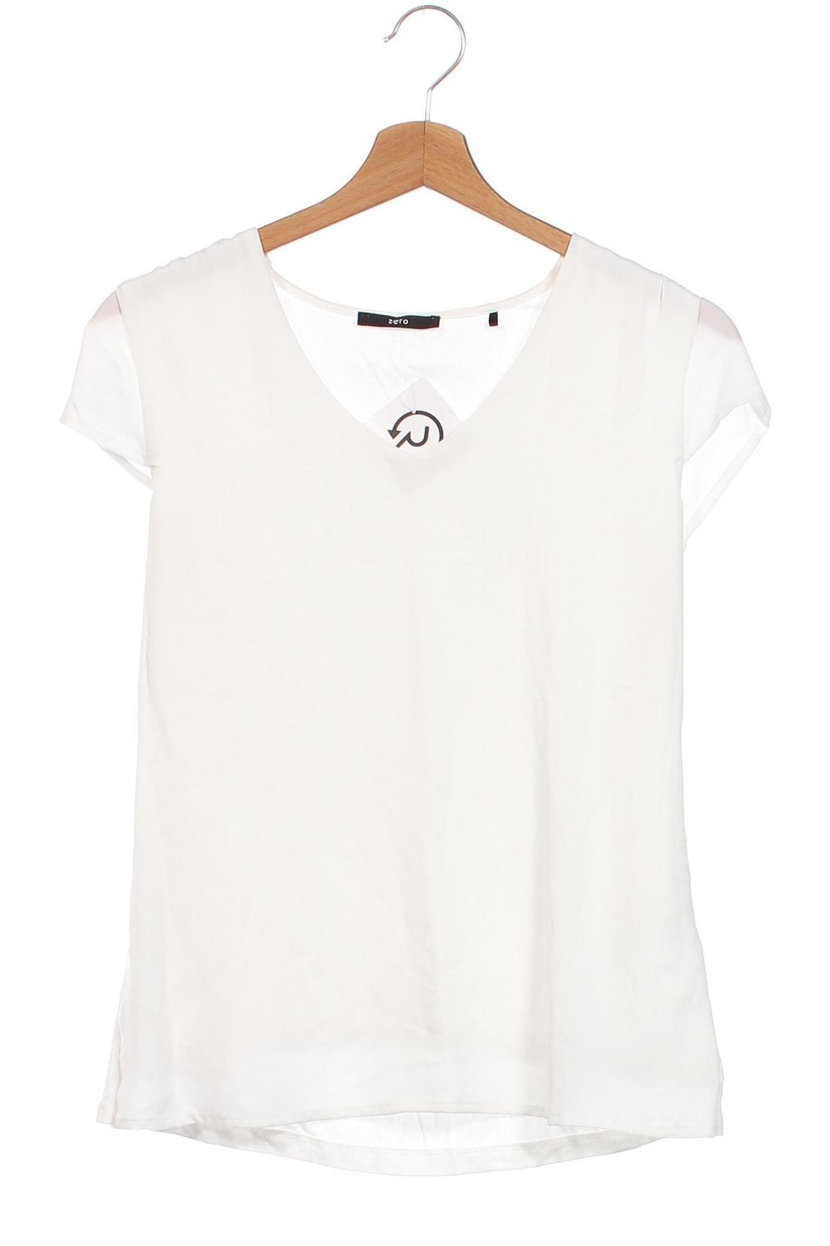 Γυναικεία μπλούζα Zero, Μέγεθος XS, Χρώμα Λευκό, Τιμή 9,39 €