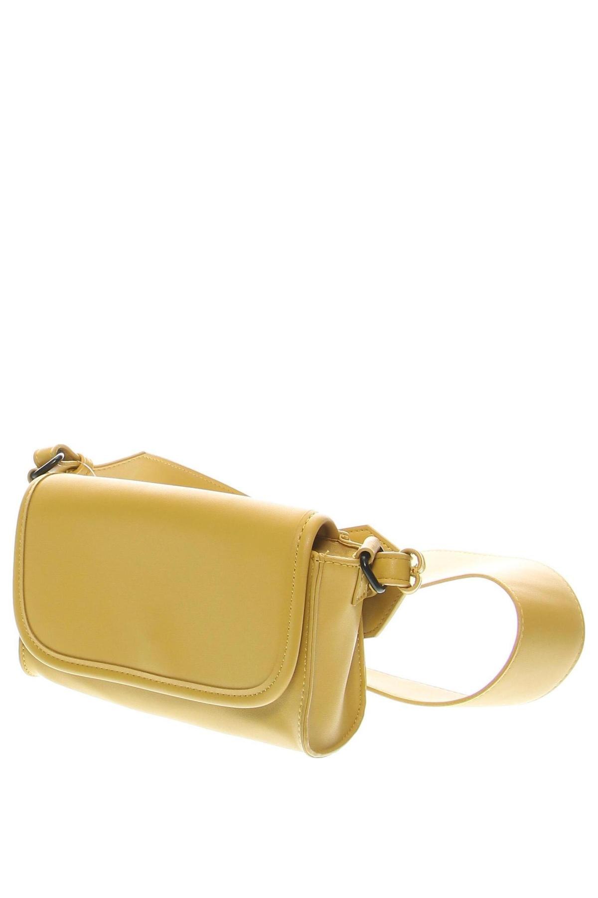 Γυναικεία τσάντα Bershka, Χρώμα Κίτρινο, Τιμή 11,75 €