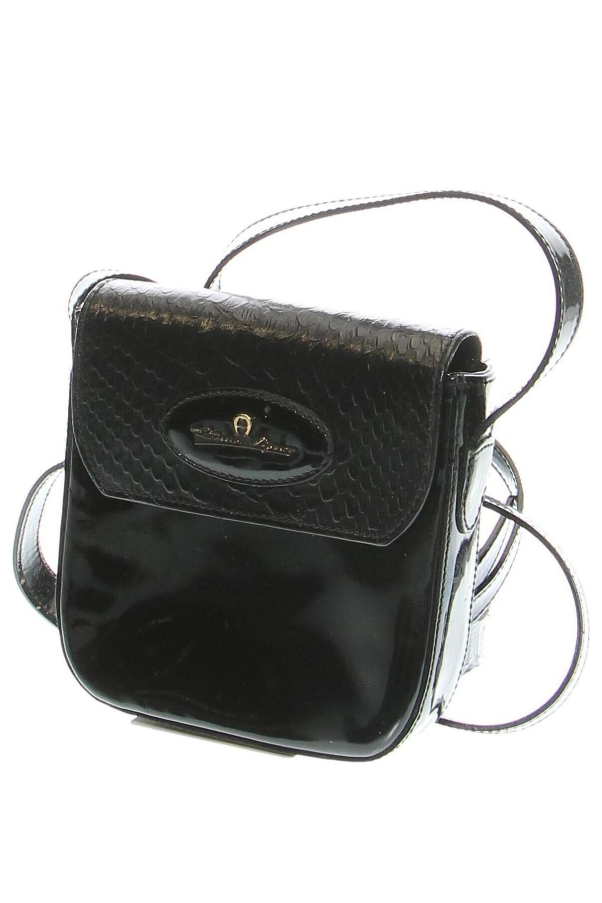 Дамска чанта Etienne Aigner, Цвят Черен, Цена 217,16 лв.