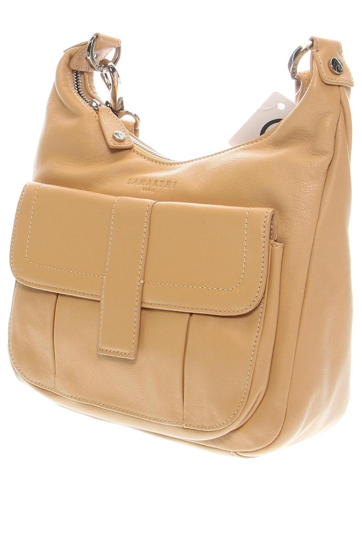 Γυναικεία τσάντα Lamarthe, Χρώμα  Μπέζ, Τιμή 157,27 €