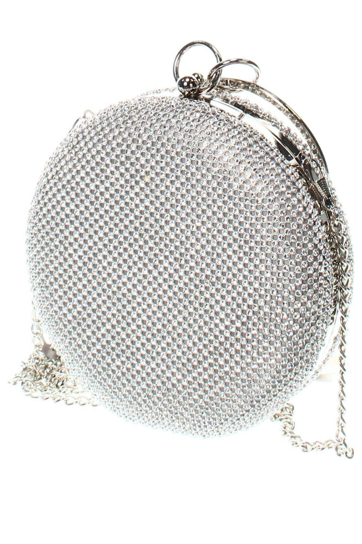 Γυναικεία τσάντα Rinascimento, Χρώμα Ασημί, Τιμή 80,41 €