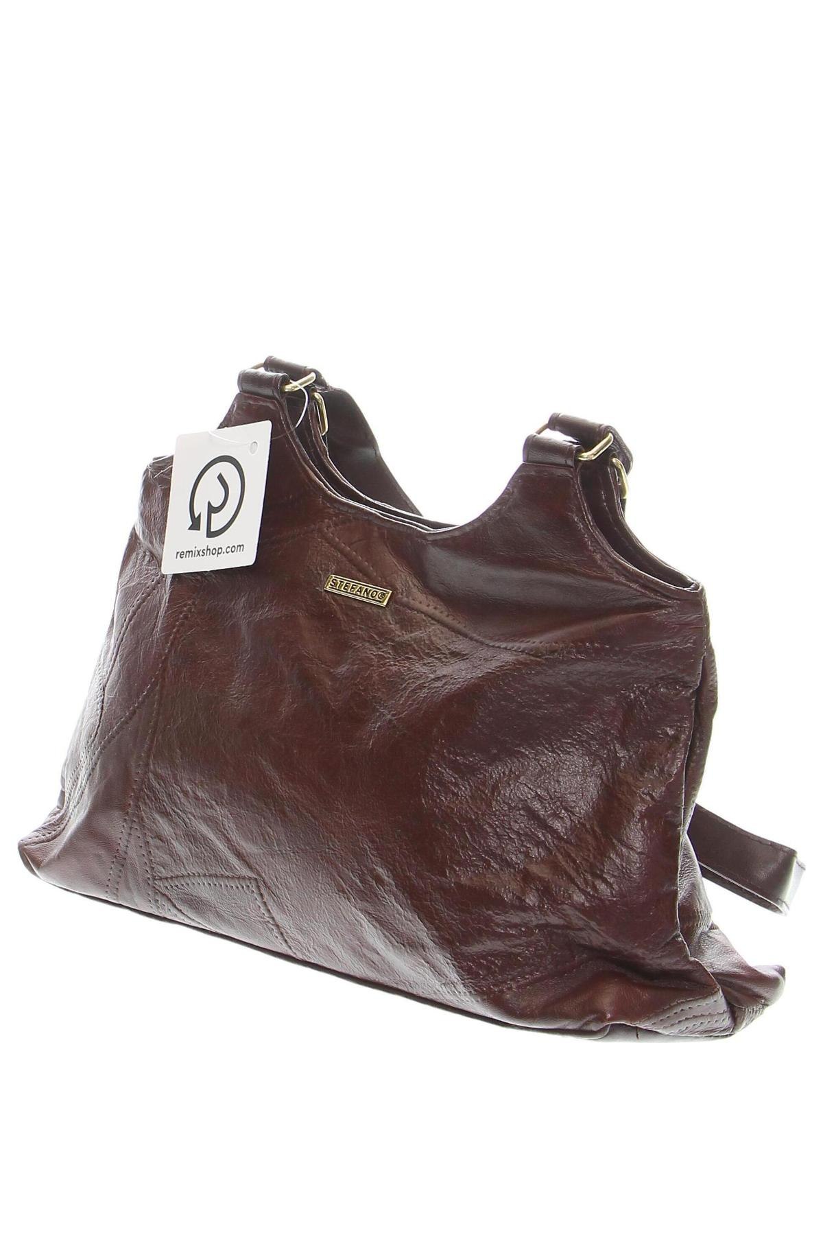 Γυναικεία τσάντα Stefano, Χρώμα Καφέ, Τιμή 9,72 €