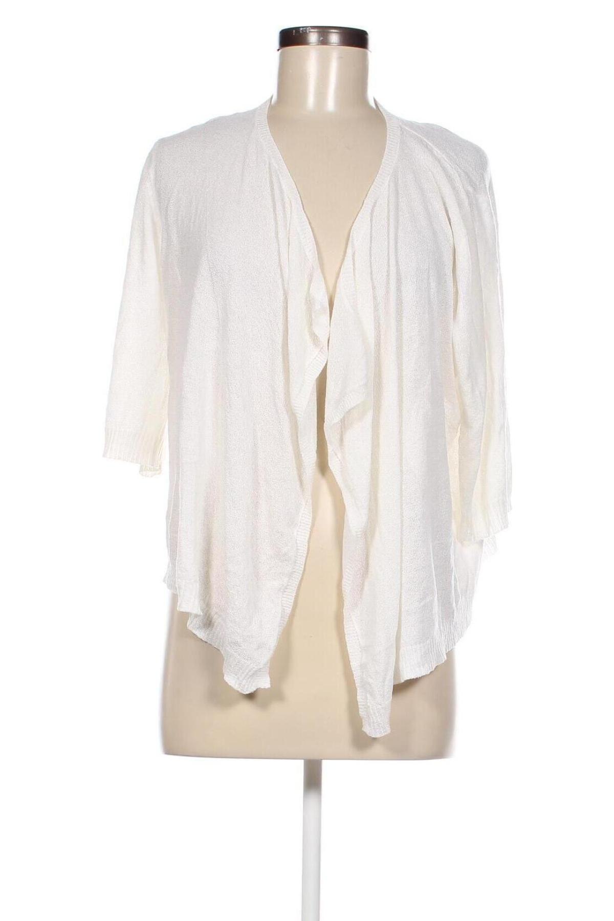 Γυναικεία ζακέτα Cupio, Μέγεθος XL, Χρώμα Λευκό, Τιμή 3,80 €