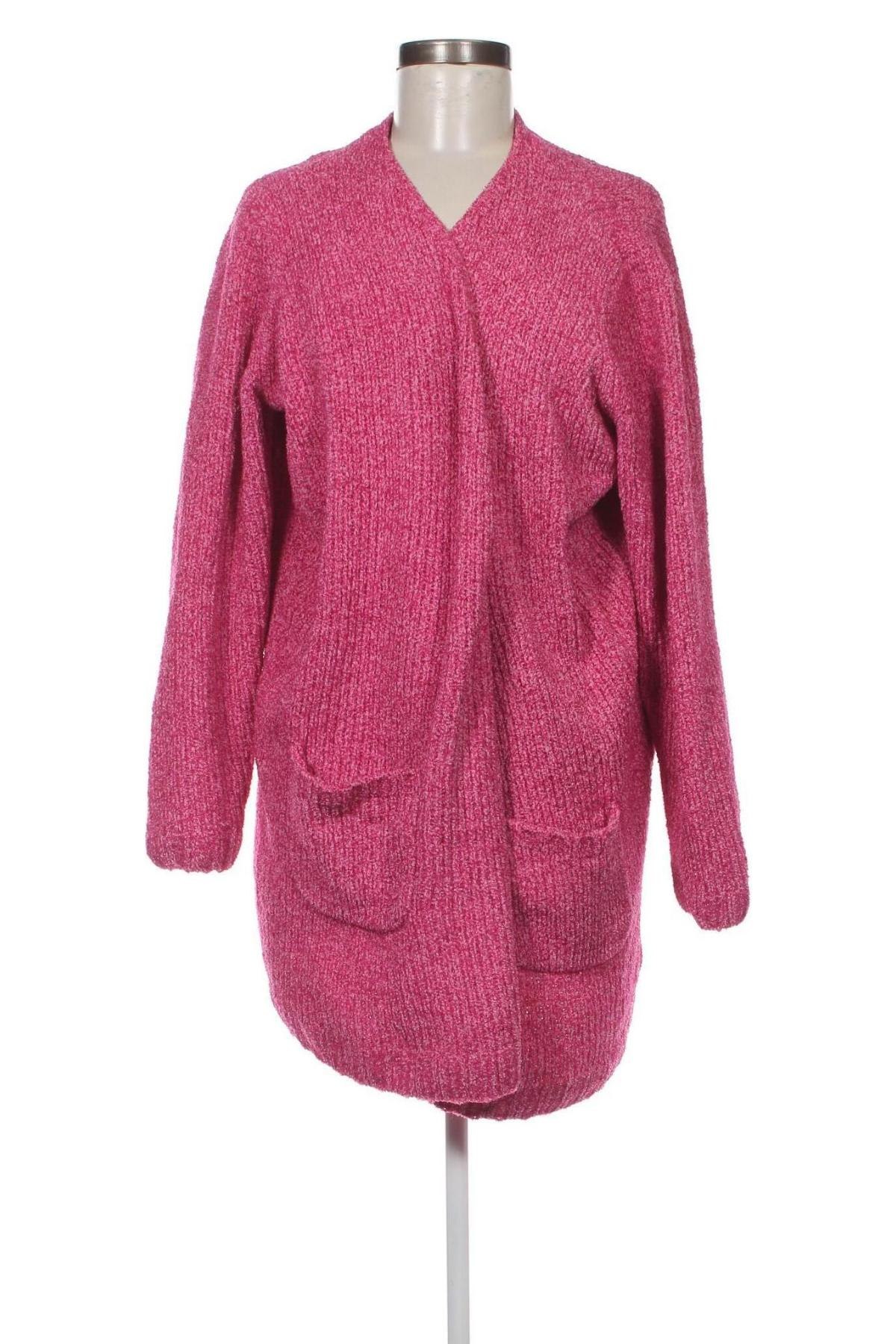 Cardigan de damă Jean Pascale, Mărime XL, Culoare Roz, Preț 38,16 Lei