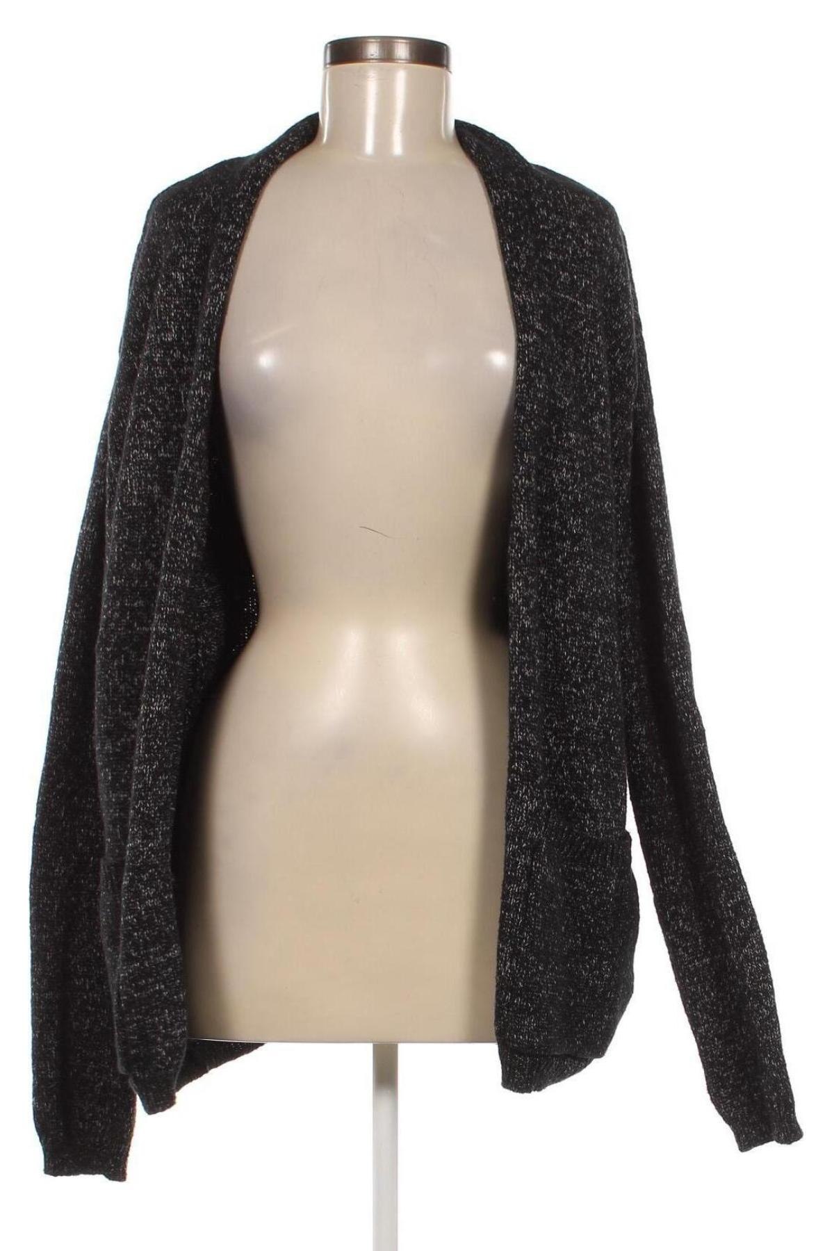 Γυναικεία ζακέτα Pull&Bear, Μέγεθος L, Χρώμα Μαύρο, Τιμή 2,87 €