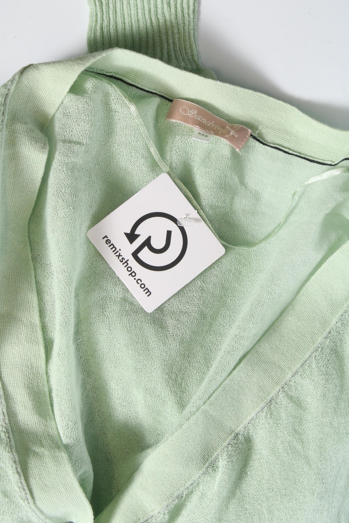 Γυναικεία ζακέτα Sandrine, Μέγεθος XXS, Χρώμα Πράσινο, Τιμή 9,74 €